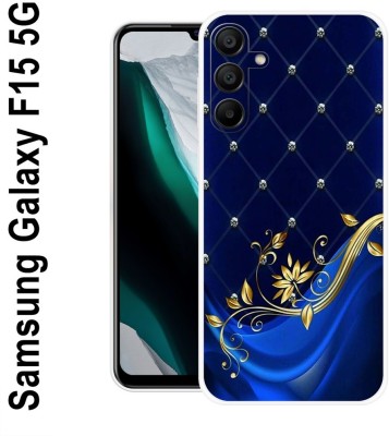 SkyAmound Back Cover for Samsung Galaxy F15 5G(Blue, Silicon)