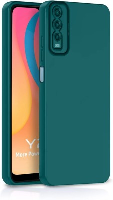 VAPRIF Back Cover for Vivo Y20, VivoY20i, Vivo Y20G, Vivo Y12s(Green, Dual Protection, Pack of: 1)