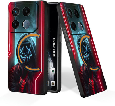 CLASSYPRINT Back Cover for Infinix GT 20 Pro 5G(Black)