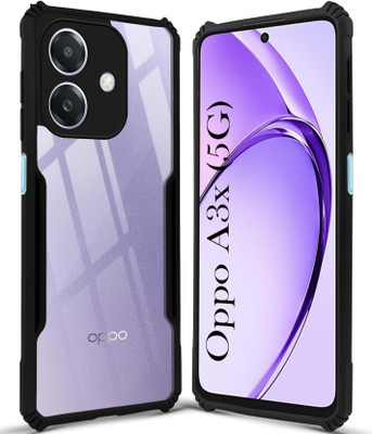 SRT Back Cover for Oppo A3x 5G(Transparent, Pack of: 1)