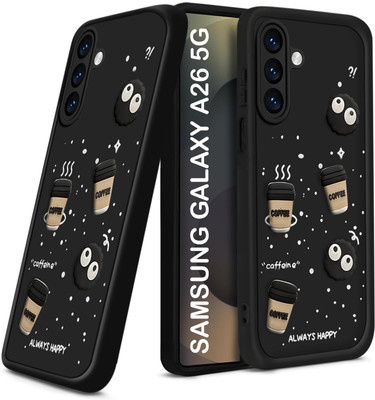 GLOBAL NOMAD Back Cover for SAMSUNG Galaxy A26 5G(Black, Flexible, Silicon, Pack of: 1)