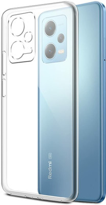 NIMMIKA ENTERPRISES Back Cover for Mi Redmi Note 12 5G(Crystal Clear Transparency | Durable Silicone Material | Shock TPU))(Transparent, Shock Proof, Silicon, Pack of: 1)