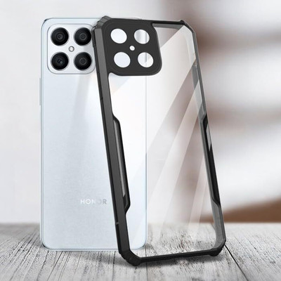 INSTYLE Back Cover for Honor X8 4G(Black, Grip Case, Pack of: 1)