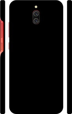 XOVO Back Cover for Mi Redmi 8A Dual(Black, Dual Protection, Silicon, Pack of: 1)
