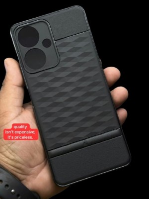 Casekoo - IN CASEKOO IN LOVE Back Cover for Redmi 13C 5G(Black, Grip Case, Silicon, Pack of: 1)