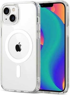 AIBEX Back Cover for Apple iPhone 15(Transparent, Magsafe, Pack of: 1)