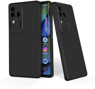 CLASSYPRINT Back Cover for Vivo V30 Pro(Black)