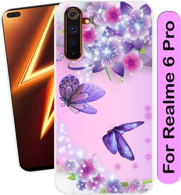 Coolcase Back Cover for Realme 6 Pro(Transparent, Flexible, Silicon, Pack of: 1)