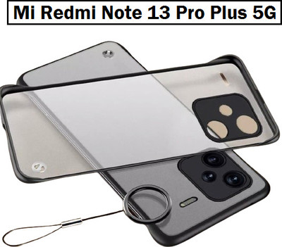VAPRIF Back Cover for Mi Redmi Note 13 Pro Plus 5G(Black, Shock Proof, Pack of: 1)