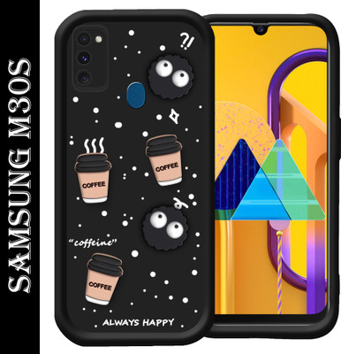 CASETASTIC Back Cover for Samsung Galaxy M30S(Black, 3D Case, Pack of: 1)