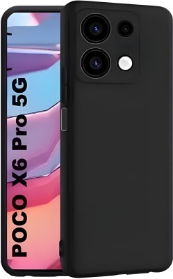 Monogamy Back Cover for POCO X6 Pro 5G, Poco X6 Pro Back cover case(Black, Grip Case, Pack of: 1)