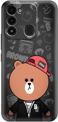 CLASSYPRINT Back Cover for Tecno Spark Go 2022, Tecno Spark 8C, Tecno Spark 9(Black)