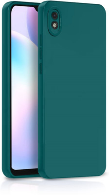 ZAMN Back Cover for REDMI 9I(Green, Silicon, Pack of: 1)