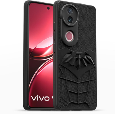SMARTACCESSS Back Cover for Vivo T4R 5G, iQoo Z10R, vivo V50 5G, Vivo V50e 5G(Black, 3D Case, Silicon, Pack of: 1)