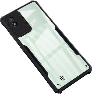 GLOBAL NOMAD Back Cover for Realme Narzo 50i(Black, Shock Proof, Pack of: 1)