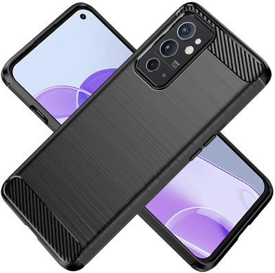 TheApallio Back Cover for OnePlus 9RT 5G(Black, Flexible, Pack of: 1)