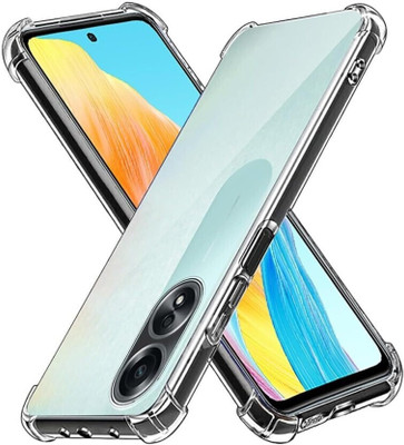SRT Back Cover for Oppo A58 4G(Transparent, Pack of: 1)