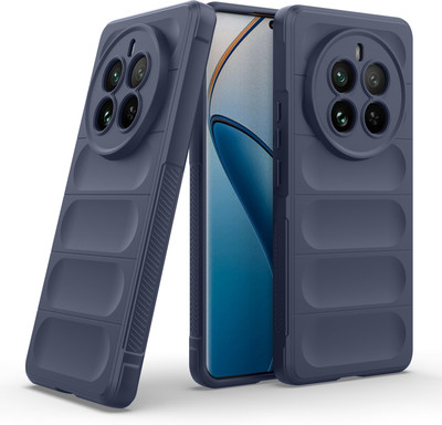 GLOBAL NOMAD Back Cover for Realme P1 Pro 5G(Blue, 3D Case, Silicon, Pack of: 1)