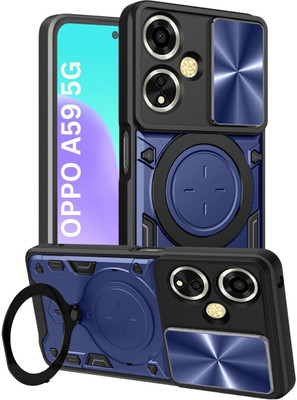 Flipkart SmartBuy Back Cover for OPPO A59 5G(Blue, Rugged Armor, Pack of: 1)