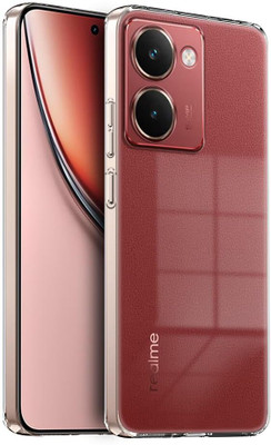 Kovado Back Cover for Realme P3 Ultra 360° Protection Crystal Clear Soft TPU Case with Cushioned Edges(Transparent, Dual Protection, Silicon)