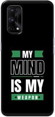 NDCOM Back Cover for Realme X7 Pro My Mind Is My Weapon Printed Hard Case(Multicolor, Hard Case, Pack of: 1)