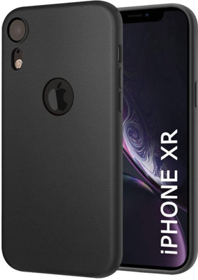 sadgatih Back Cover for Apple iPhone XR(Black, Dual Protection, Silicon, Pack of: 1)