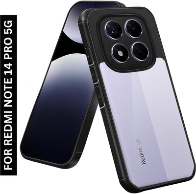 SHIELDXPERT Back Cover for REDMI NOTE 14 PRO 5G(White, Flexible, Pack of: 1)