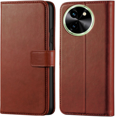 Ascensify Back Cover for Vivo T3x 5G(Brown, Dual Protection, Pack of: 1)