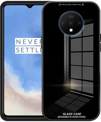 Infigo Back Cover for OnePlus 7T(Black, Dual Protection, Pack of: 1)