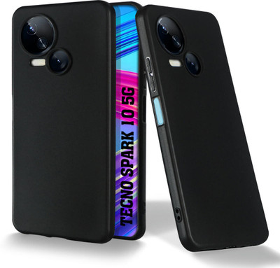 CLASSYPRINT Back Cover for Tecno Spark 10 5G(Black)