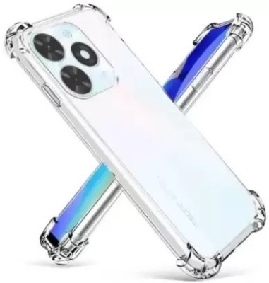 O2MG Back Cover for Infinix SMART 8 HD(Transparent, Shock Proof, Silicon, Pack of: 1)