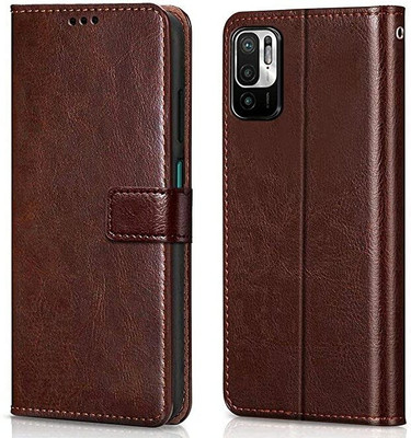 ClickAway Back Cover for Xiaomi Redmi Note 10T 5G Poco M3 Pro |Top Notch Product |Rich Look| Premium High Quality(Brown, Dual Protection, Pack of: 1)