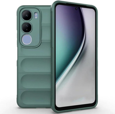 Kypo Back Cover for Vivo Y300 5G(Green, Camera Bump Protector, Pack of: 1)
