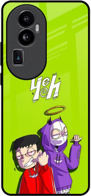 Hocopoco Back Cover for Oppo Reno10 Pro+ 5G(Green, Grip Case, Pack of: 1)