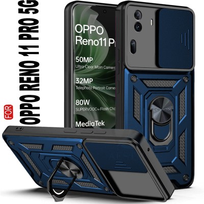 AESTMO Back Cover for Oppo Reno 11 Pro 5G(Blue, Slider, Pack of: 1)