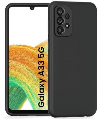 VISHRN Back Cover for Samsung Galaxy A33 5G , SAMSUNG GALAXY A33 5G(Black, Grip Case, Silicon, Pack of: 1)