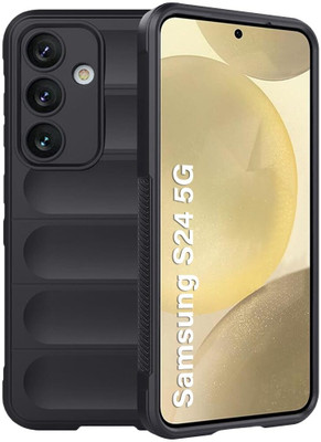 kursa hub Back Cover for Samsung Galaxy S24 5G(Black, Camera Bump Protector, Pack of: 1)