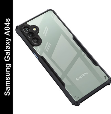 ADI Creations Back Cover for Samsung Galaxy A04s(Black, Camera Bump Protector, Pack of: 1)