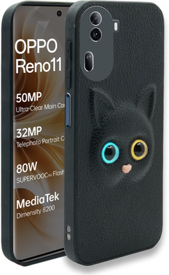BOZTI Back Cover for Oppo Reno 11 Pro 5G(Black, 3D Case, Pack of: 1)