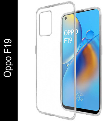 Casotec Back Cover for Oppo F19(Transparent, Flexible, Silicon, Pack of: 1)