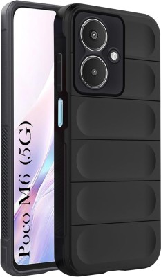 Caseline Back Cover for Redmi 13c 5G,Poco M6 5G (MGC)(Black, Grip Case, Silicon, Pack of: 1)