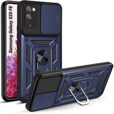 Gizzo Back Cover for SAMSUNG Galaxy S20 FE(Blue, Rugged Armor, Pack of: 1)