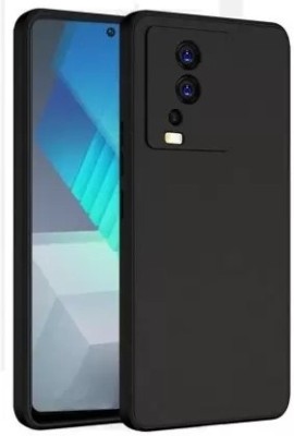 S-Gripline Back Cover for IQoo Neo 7 5G, Premium TPU Gloss Finish Silicon Candy Case(Black, Pack of: 1)