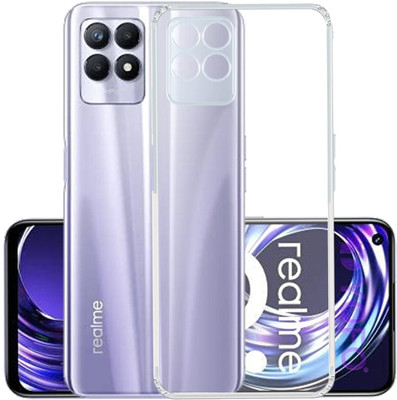 ZAMN Back Cover for REALME 8I(Transparent, Silicon, Pack of: 1)