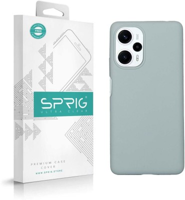 Sprig Liquid Silicone Back Cover for POCO F5 5G, poco f5, F5, Poco F5(Blue, Microfiber Lining, Silicon, Pack of: 1)