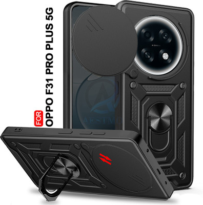 AESTMO Back Cover for Oppo F31 Pro Plus 5G(Black, Slider, Pack of: 1)