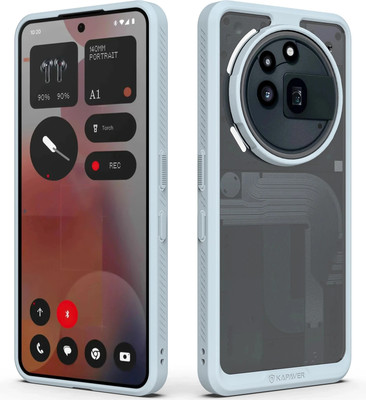 Kapaver Back Cover for Nothing Phone 3a Pro(Grey, Shock Proof, Pack of: 1)