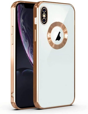 Krish Tech Back Cover for Apple iPhone XS(Gold, Shock Proof, Pack of: 1)