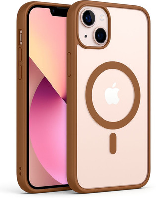 AIBEX Back Cover for Apple iPhone 15 Plus(Brown, Magsafe, Pack of: 1)