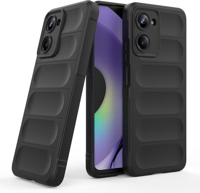 Casener Back Cover for Vivo Y28e 5G(Black, Camera Bump Protector, Pack of: 1)